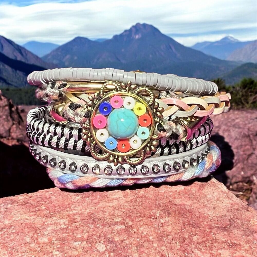 Multi-Layer Boho Beaded Bracelet